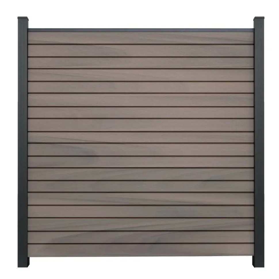 Steckzaun 'Solid Rhombus' BPC braun/bi-color 180 x 180 cm