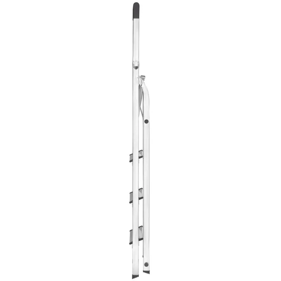 Stehleiter 'L40 Selekta BasicLine' 4 Stufen, silbern 85 cm