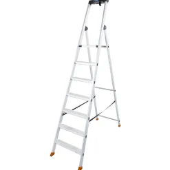 Stehleiter 'Solido' 1 x 7 Stufen