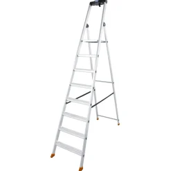 Stehleiter 'Solido' 1 x 8 Stufen