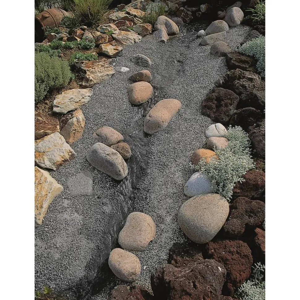 Steinfolie PVC/Kies 500 x 60 x 0,5 cm