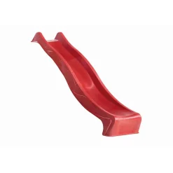 Stelzenhaus 'Ciana' terragrau mit Rutsche rot 440 x 244 x 309 cm
