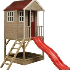 Stelzenhaus 'Frosch' Natur Kiefernholz 280 x 197 x 242 cm