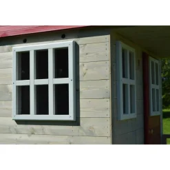 Stelzenhaus 'Frosch' Natur Kiefernholz 280 x 197 x 242 cm