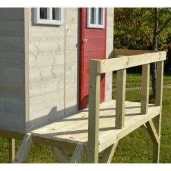 Stelzenhaus 'Storch' Natur Kiefernholz 160 x 190 x 242 cm