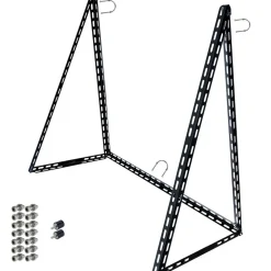 Ständerwerk 'SOBM1030' Solarmodul Aluminium schwarz 113 x 3 x 3 cm