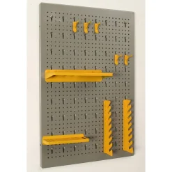 StorePlus Werkzeuglochwand 'Flex M 60' Euro-Lochung silbergrau