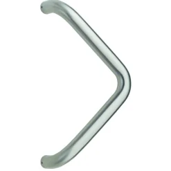 Stossgriff 'Capri' Edelstahl satiniert, dreieckig, 38,2 x 3,2 x 38,2 cm