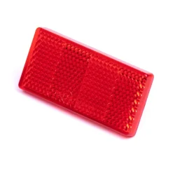 Strahler selbstklebend 69 mm x 31,5 mm rot