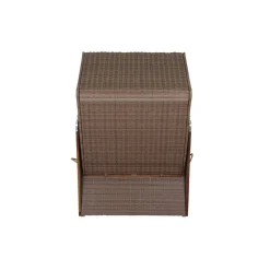 Strandkorb 'Trend 45' 2-Sitzer Akazienholz grün 120 x 155 x 80 cm