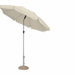 Strandschirm 'Capri' drehbar/knickbar Ø 180 cm