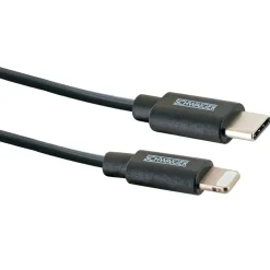 Sync- und Ladekabel Apple® Lightning auf USB-C schwarz 0,5 m