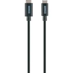 Sync- und Ladekabel Apple® Lightning auf USB-C schwarz 0,5 m