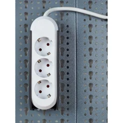 Systemhalter für Steckdosenleisten 5,5 x 16 x 5,5 cm