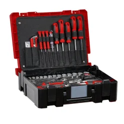 Systemkoffer-Set 4-teilig mit 125-teiligem Werkzeug-Set