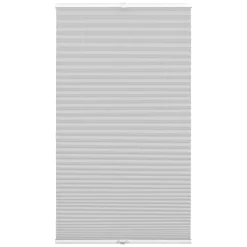 Tageslicht-Plissee 'Concept' grau 80 x 210 cm