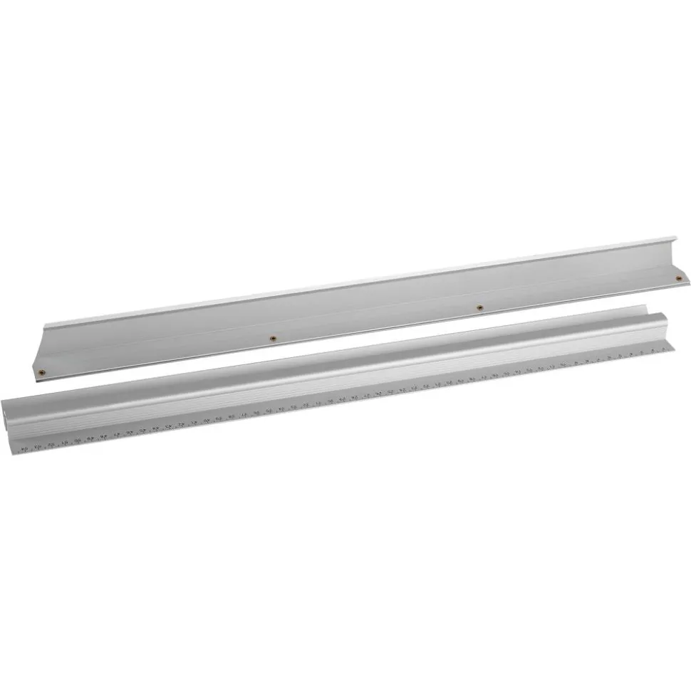 Tapezierschienenset Aluminium 2-tlg.