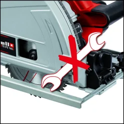 Tauchsäge 'TE-PS 165' rot 1200 W, inkl. Sägeblatt