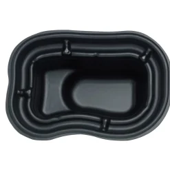 Teichschale PE 250' schwarz