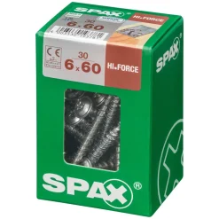 Tellerkopfschrauben Ø 6 x 60 mm 30 Stück