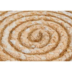 Teppich 'BB Ethno' natur/weiß 80 x 80 cm