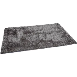 Teppich BB Shaggy 200 x 140 cm grau