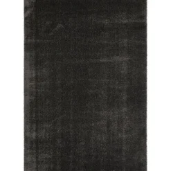 Teppich 'Gela' anthrazit 60 x 110 cm