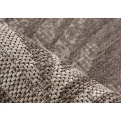 Teppich 'Nibru' taupe 60 x 110 cm