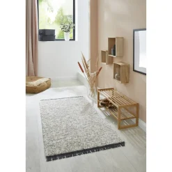 Teppich 'Ovada' beige-grau 80 x 150 cm