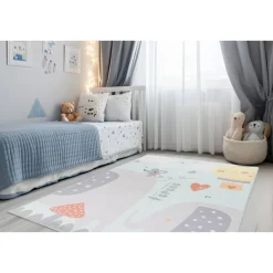 Teppich 'Wonder' blau 160 x 230 cm