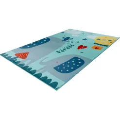 Teppich 'Wonder' blau 160 x 230 cm