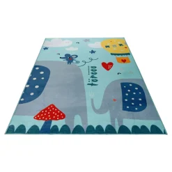 Teppich 'Wonder' blau 160 x 230 cm