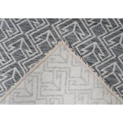 Teppich 'Yoga' grau/creme 160 x 230 cm