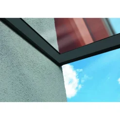 Terrassenüberdachung 'Modena' 541 x 257 cm Aluminium Verbundsicherheitsglas anthrazit