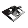 Terrassendielen-Komplettset WPC Hohlkammer anthrazit 10 qm