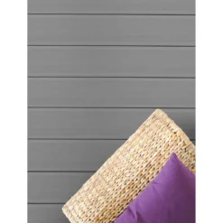 Terrassendielenpaket 'Kovalex' WPC grau 4000 x 6000 x 26 mm