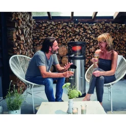 Terrassenheizstrahler 'Polo 2.0' Edelstahl 6 kW Ø 42 x 115 cm