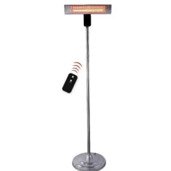 Terrassenheizstrahler silbern 2000 W
