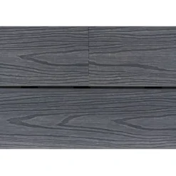 Terrassen-Komplettset 'strongWood solid db' teakfarben/grau 12 qm