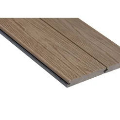 Terrassen-Komplettset 'strongWood solid db' teakfarben/grau 12 qm