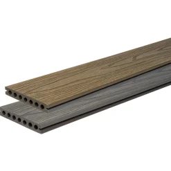 Terrassen-Komplettset 'strongWood light db' teakfarben/vintage 20 qm