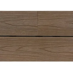 Terrassen-Komplettset 'strongWood solid db' teakfarben/grau 10 qm