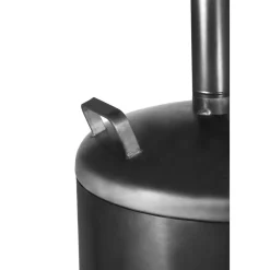 Terrassenofen 'Faro' schwarz Ø 40 x 158 cm