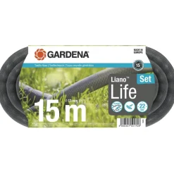Textilschlauch 'Liano Life' 1/2" 15 m Set