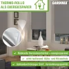 Thermo-Rollo 'A3TV' weiß 162 x 180 cm