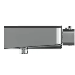 Thermostat-Duscharmatur 'Ocean' mit Ablage chrom/anthrazit