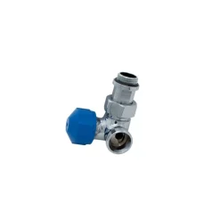 Thermostatventil-Set 'Mischbetrieb' 1/2" chrom links