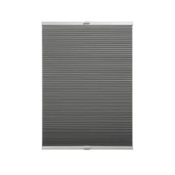Thermo-Wabenplissee 'Sina' grau 80 x 220 cm