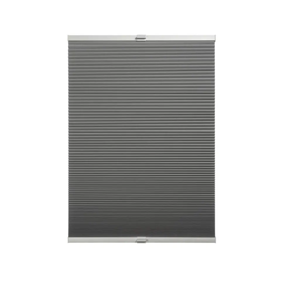 Thermo-Wabenplissee 'Sina' grau 80 x 220 cm