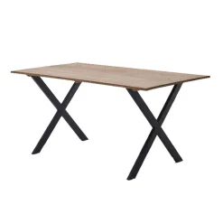 Tischbeine schwarz 70 x 71 cm 2 Stück